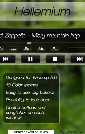 Hellemium. - Hellemium.wal - 236.3 Kb - Skin-uri Winamp!!