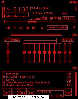 THE_RED - THE_RED.wsz - 81.9 Kb - Skin-uri Winamp!!